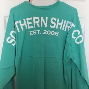 Southern Shirt teal long sleeve original shirt